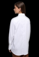 Signature Shirt Blouse blanc uni