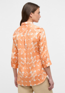 shirt-blouse in mandarin printed