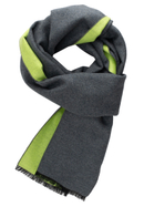 Scarf in lime plain