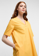 Shirt dress in mandarin plain