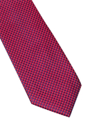 Cravate rouge structuré