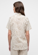 Blouse in sand printed