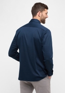 COMFORT FIT Jersey Shirt in dunkelblau unifarben
