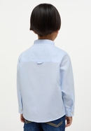 Linen Shirt in sky blue plain