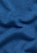 Gebreide pullover in rookblauw vlakte