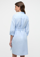Linen Shirt Blouse in lyseblå vlakte