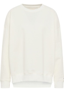 Strick Pullover in weiß unifarben