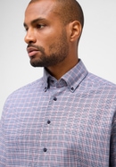 MODERN FIT Shirt in wine red checkered