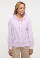 blouseshirt in roze vlakte