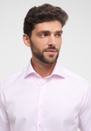MODERN FIT Cover Shirt in rosa unifarben
