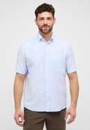 COMFORT FIT Linen Shirt bleu pastel uni