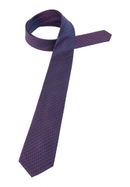 Cravate bordeaux structuré