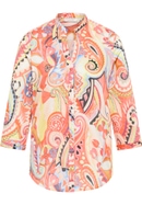 tunic in coral printed