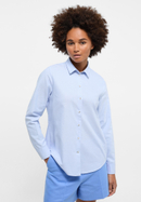 Oxford Shirt Blouse in lyseblå vlakte