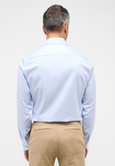SLIM FIT Performance Shirt in hellblau unifarben