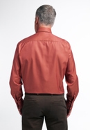 COMFORT FIT Cover Shirt in rot unifarben