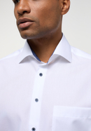 ETERNA plain poplin shirt COMFORT FIT