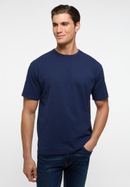 Shirt in navy unifarben