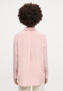 shirt-blouse in rose plain