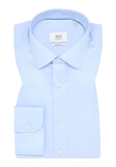 COMFORT FIT Luxury Shirt in hellblau unifarben