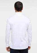 MODERN FIT Jersey Shirt in weiß unifarben