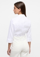 Blouse in white structured