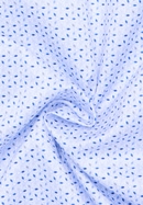 SLIM FIT Hemd in hellblau bedruckt