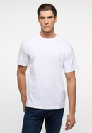Shirt in white plain