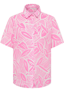 shirt-blouse in rose printed