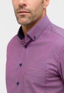 MODERN FIT Shirt in sunset red checkered