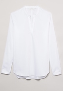 Satin Shirt in white plain