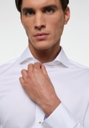 SLIM FIT Soft Luxury Shirt in off-white plain