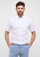 MODERN FIT Hemd in weiß unifarben