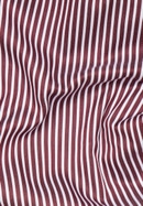 MODERN FIT Shirt in wine red striped