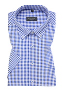 COMFORT FIT Shirt in blue checkered