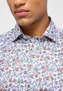 SLIM FIT Hemd in lachs bedruckt