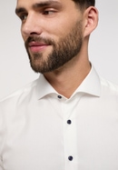 SLIM FIT Cover Shirt in beige vlakte