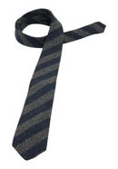 Tie in anthracite striped