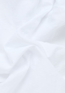 SLIM FIT Linen Shirt in wit vlakte