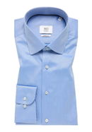 MODERN FIT Luxury Shirt in hemelsblauw vlakte