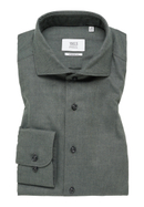 MODERN FIT Shirt in stone gray plain