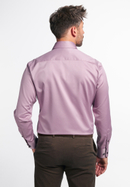 MODERN FIT Luxury Shirt in fuchsia unifarben