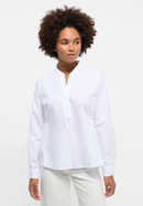 Oxford Shirt Blouse blanc uni