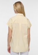 Blouse in yellow plain
