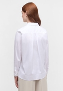 Signature Shirt Bluse in weiß unifarben