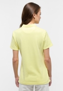 Polo shirt in vanilla plain