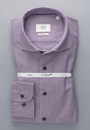 SLIM FIT Shirt in purple checkered