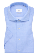 MODERN FIT Linen Shirt bleu céruléum uni