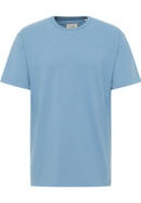 Shirt in blau unifarben