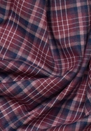 COMFORT FIT Shirt in wine red checkered